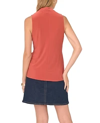 Vince Camuto Women's Crossover Wrap-Front Sleeveless Top