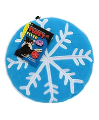 Tuffy Ultimate Holiday Flyer Winter, Plush Dog Toy