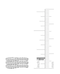 Macy's 3-Piece Lab Grown Diamond Ring Set (1 ct. t.w.) 14k Yellow Gold