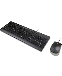 Lenovo Ai Wired Usb Full-Size Ambidextrous Keyboard and Mouse Combo Compatible with Windows