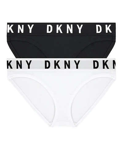 Dkny Women's 2 Pack Cozy Boyfriend Bikini Panty