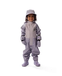 Deux par Baby Girls 12M to 24M Rain One Piece Mauve
