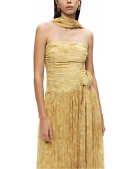 Nocturne Women's Strapless Midi Dress
