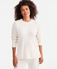 Style & Co Petite Crew-Neck Long-Sleeve Lightweight Cardigan, Macy's Exclusive