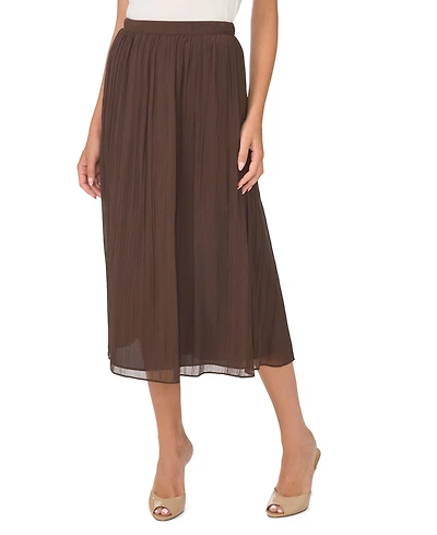 Vince Camuto Women's Pull-On A-Line Midi Skirt