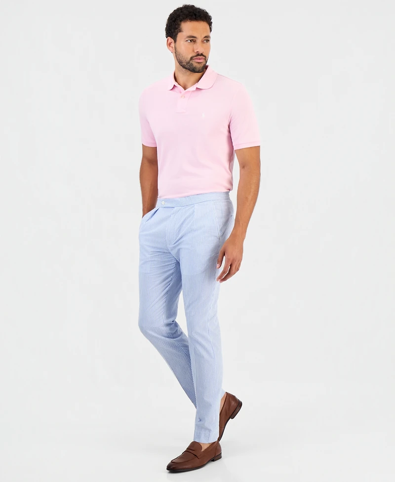 Polo Ralph Lauren Men's Striped Seersucker Regular-Fit Trousers
