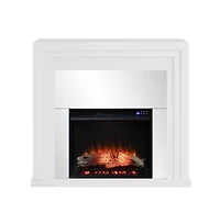 Augusta Home Stadderly Mirrored Fireplace