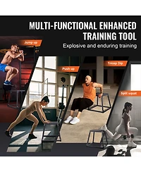 Vevor Plyometric Jump Box Fitness Exercise Plyo Box Step Cross