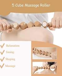 Lovery 6 Piece Wooden Body Care Massage Tool Kit