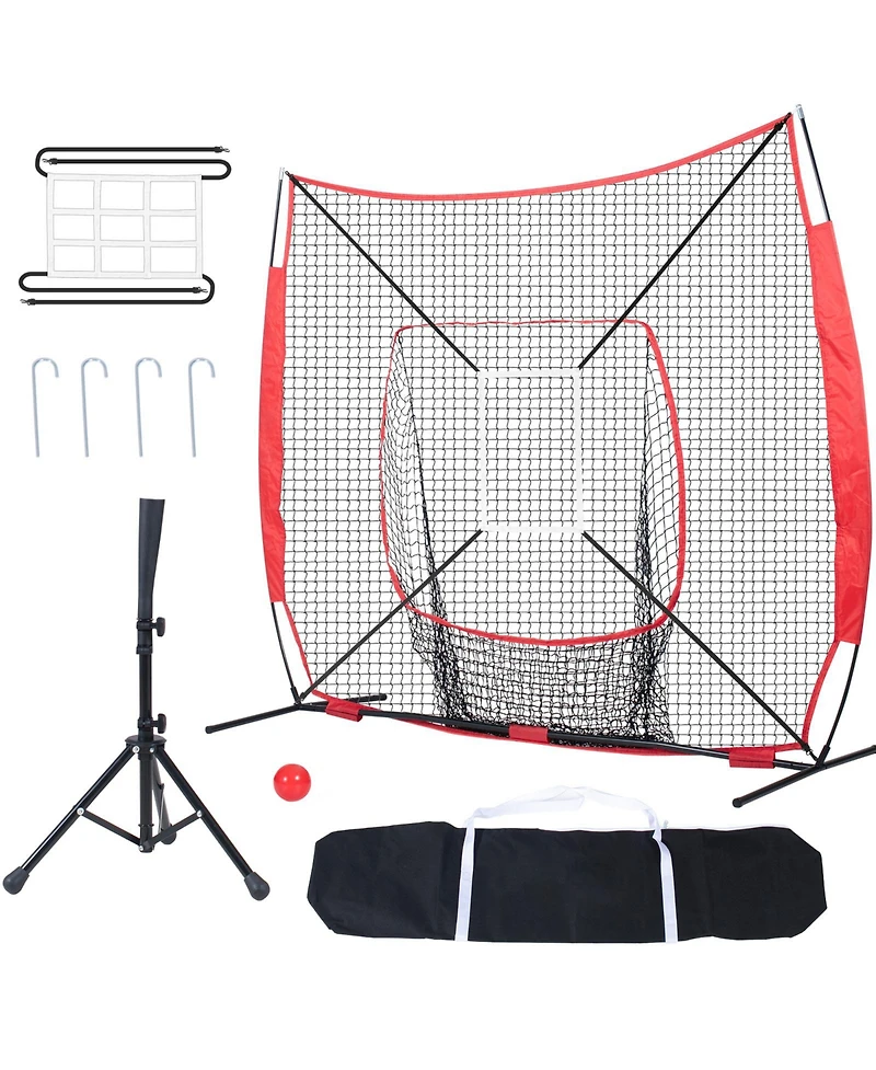 Vevor Baseball Softball Practice Net Hitting Batting Multiple Accessories