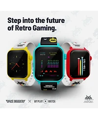 Space Invaders My Play Watch - Retro Gaming Smartwatch with Built-in Space Invaders Game