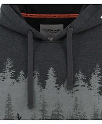 Legendary Whitetails Men's Graphic Printed Hoodie Pullover Long Sleeve Sweatshirt