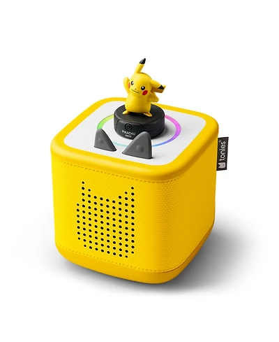 Tonies Toniebox 2 Pikachu Screen-Free Interactive 2-Piece Starter Set, Ages 1+