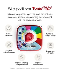 Tonies Guess Who Monster Mysteries Screen-Free Game Disc, Ages 5+