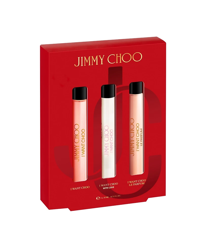 Jimmy Choo 3-Piece I Want Choo Travel Eau de Parfum Spray Gift Set