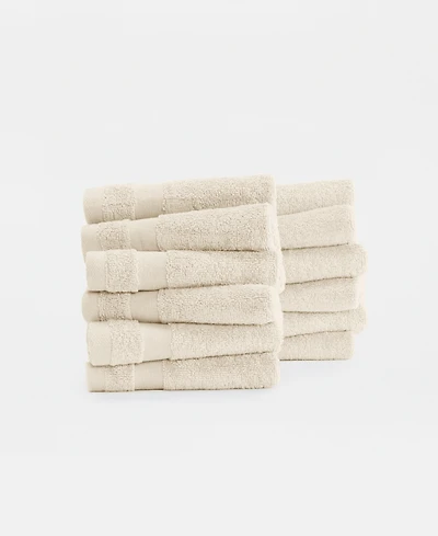 ienjoy Home 12-Pc. Cotton Washcloth Set, 13" x