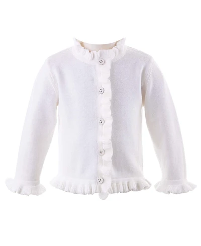 Rachel Riley Baby Girls 6M-24M Frill Cardigan