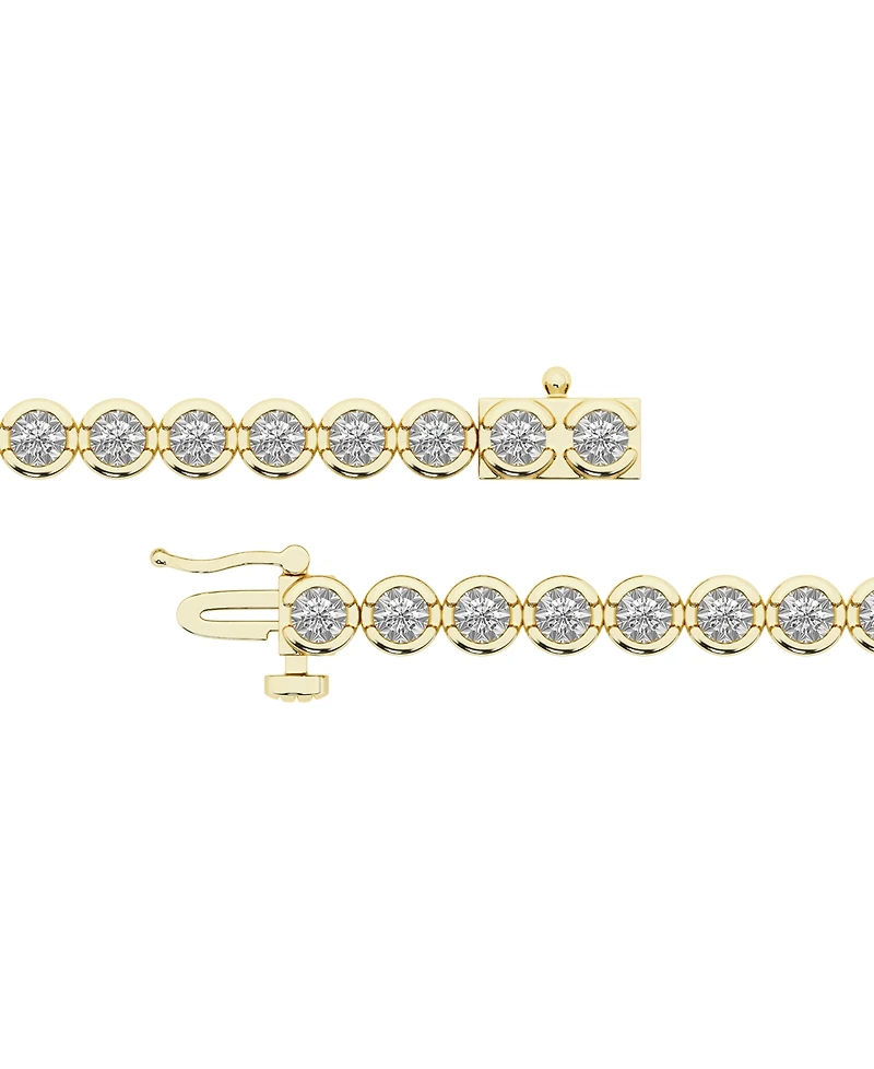 Forever Grown Diamonds Lab-Grown Diamond Bracelet (2 ct. t.w.) 14k Yellow Gold-Plating Over Sterling Silver (Also Available Silver)