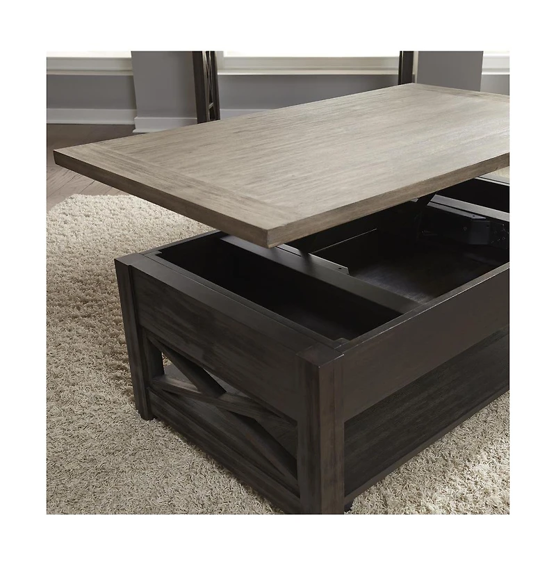 Liberty Furniture Industries, Inc Heatherbrook Lift Top Cocktail Table
