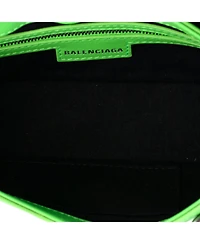 Pre-Owned Balenciaga Lindsay Chain Strap Shoulder Bag Leather