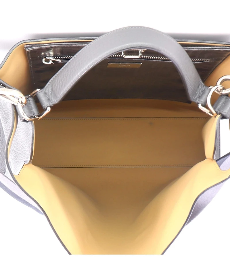 Pre-Owned Fendi Peekaboo X-Lite Fit Bag Leather