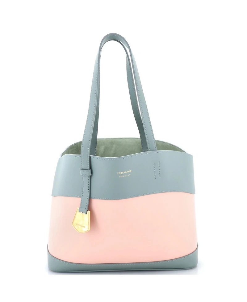 Pre-Owned Salvatore Ferragamo Small Charming Tote Leather