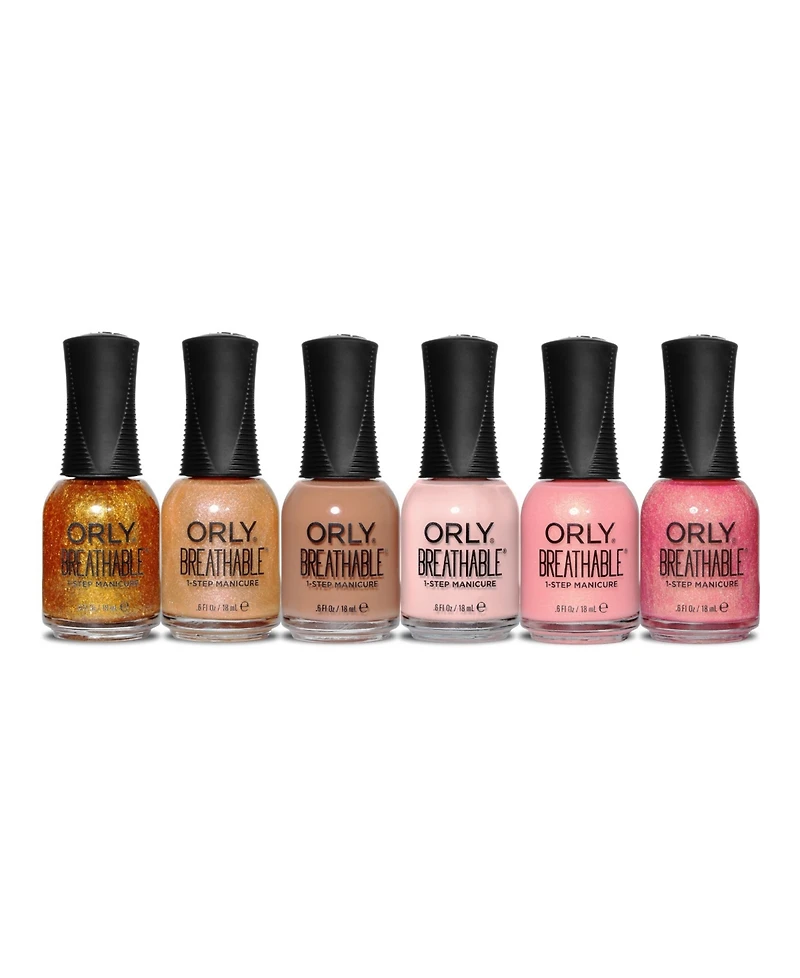 Orly 6-Piece Breathable Glow and Behold Collection Set