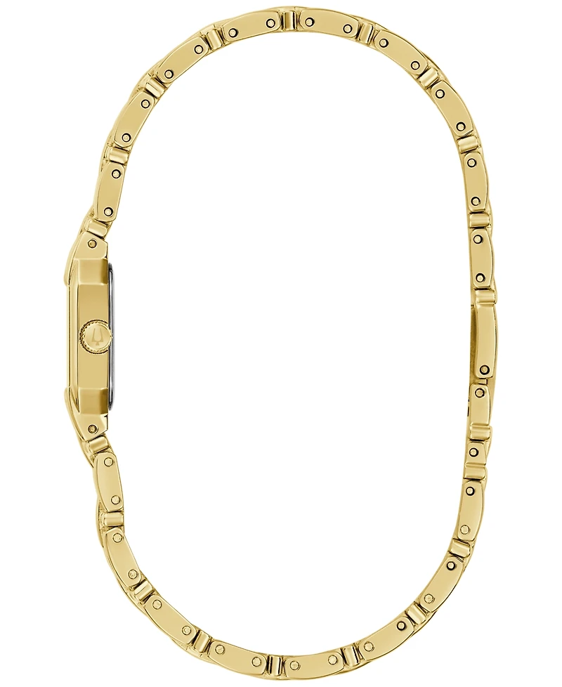 Bulova Women's Goddess of Time Sophia Gold-Tone Stainless Steel Bracelet Watch 16mm