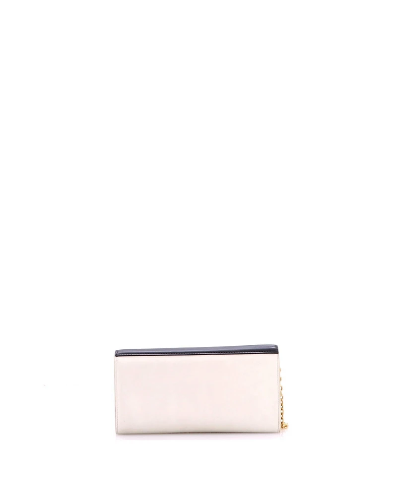 Pre-Owned Celine C Wallet on Chain Leather