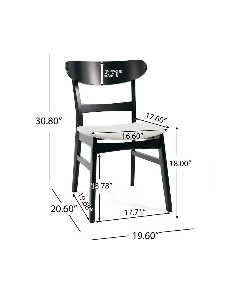 Streamdale Furniture 2 Upholstered Dining Chairs.