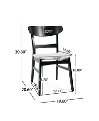 Streamdale Furniture 2 Upholstered Dining Chairs.