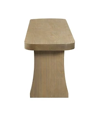 Streamdale Furniture 62.9'' Solid Wood Indoor Dining Bench, Seats 3