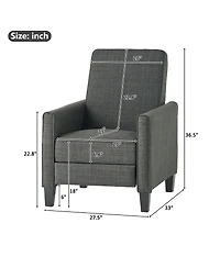 Streamdale Furniture Push Back Recliner Chair