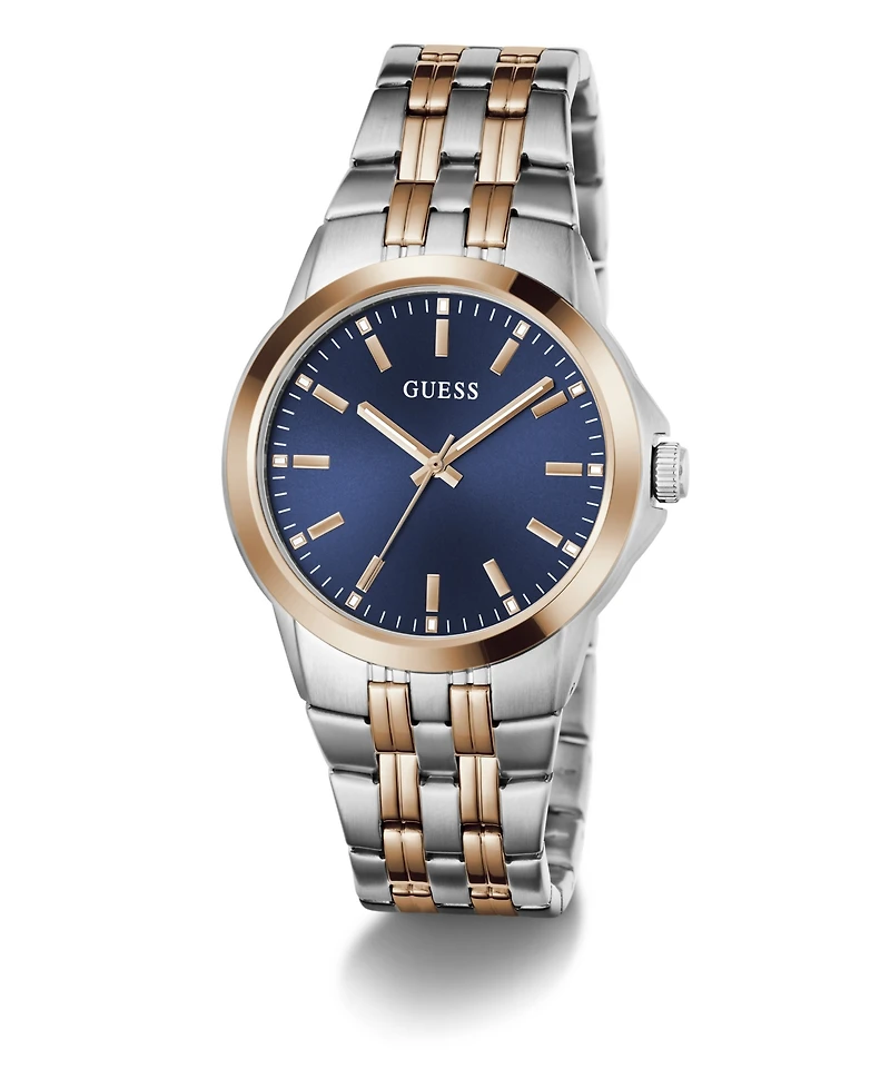 Guess Men's Quartz Two-Tone Stainless Steel Watch 39mm