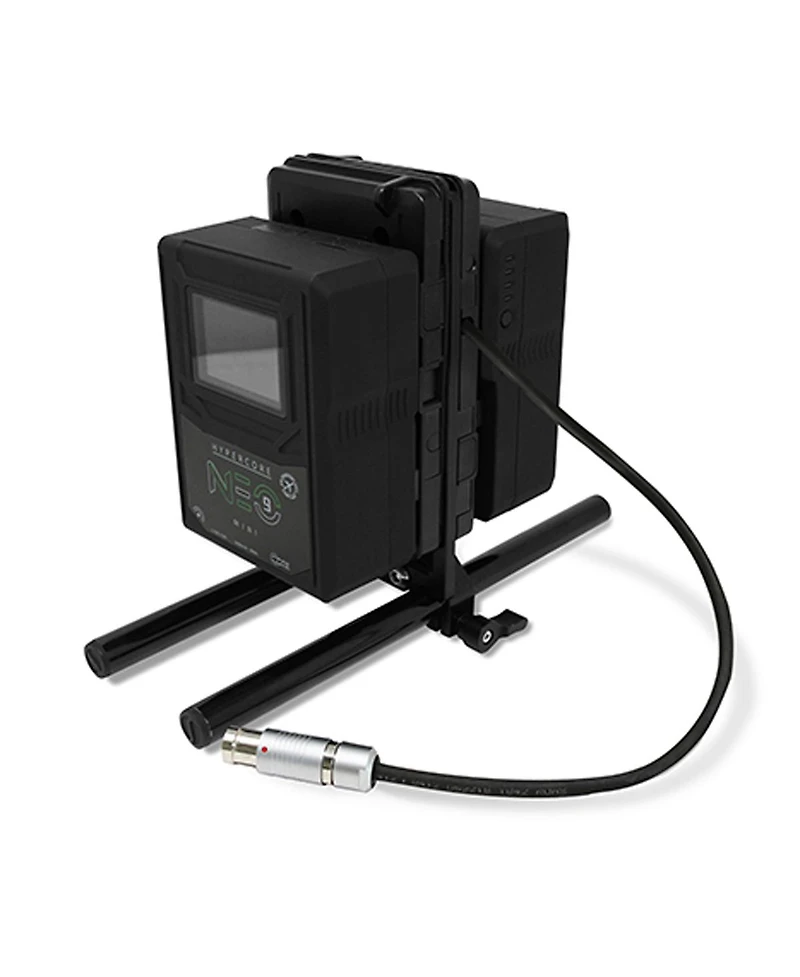 Core Swx Dual V-Mount Battery Plate with 15mm Lws Rod Clamp for Arri Alexa Mini, Mini Lf Cameras
