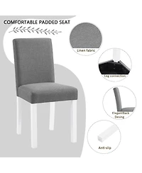 Streamdale Furniture 5 Piece Dining Set with 4 Chairs