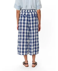 Masai Copenhagen Women's Maportia Gingham Wide-Leg Pants