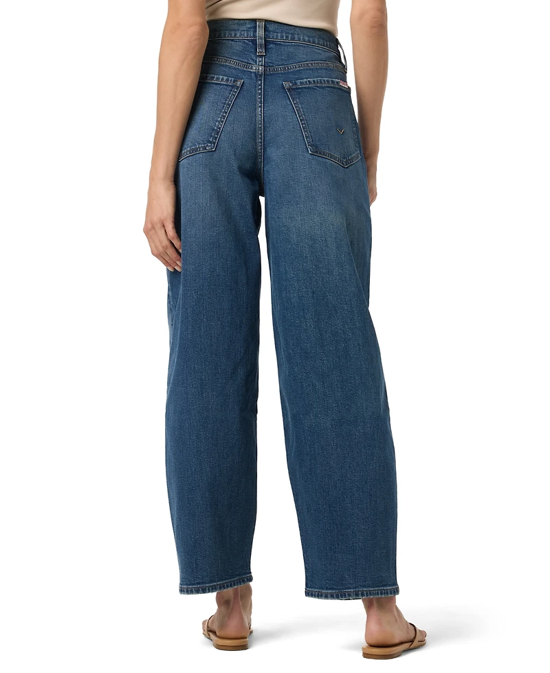 Hudson Jeans Women's High-Rise Barrel-Leg