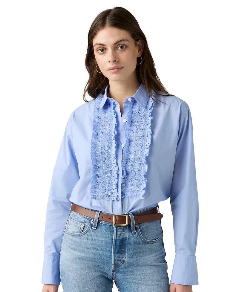 Levi's Premium Women's Harlie Tuxedo Boyfriend Shirt