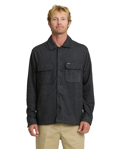 Quiksilver Men's Flannel Solid Shirt