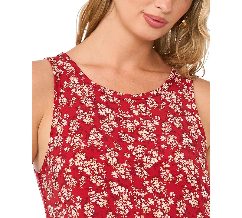 Vince Camuto Women's Sleeveless Crewneck Maxi Dress