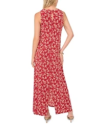 Vince Camuto Women's Sleeveless Crewneck Maxi Dress