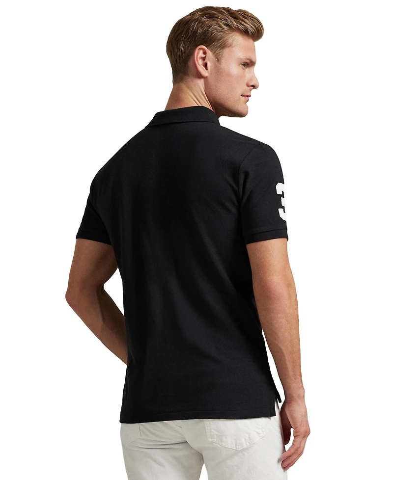 Polo Ralph Lauren Men's Big Pony Custom Slim Fit Mesh