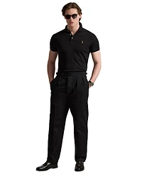 Men's Slim-Fit Soft Cotton Polo Shirt