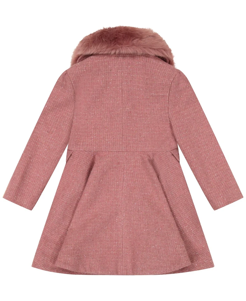S Rothschild & Co Girls' 6-20 Long-Sleeve Princes Coat