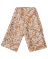 Calvin Klein Women's Lightweight Chiffon Feel Scarf