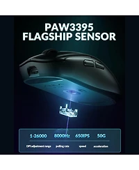 Aula SC800 Wireless Gaming Mouse, Ultra-Light 37g, High-Precision Control, Instant Response, Programmable Buttons