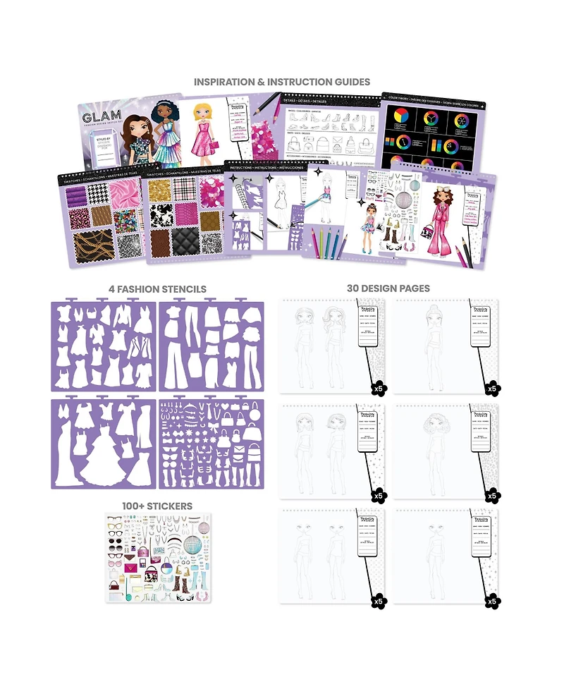 Fashion Angels Design: Sketch Set
