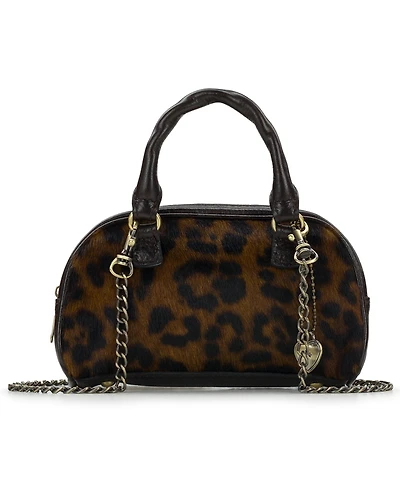 Patricia Nash Exotics Mini Pomezia Chain Crossbody Handbag