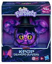 Furby KPop Demon Hunters Saja Boy Demon Mini Interactive Plush